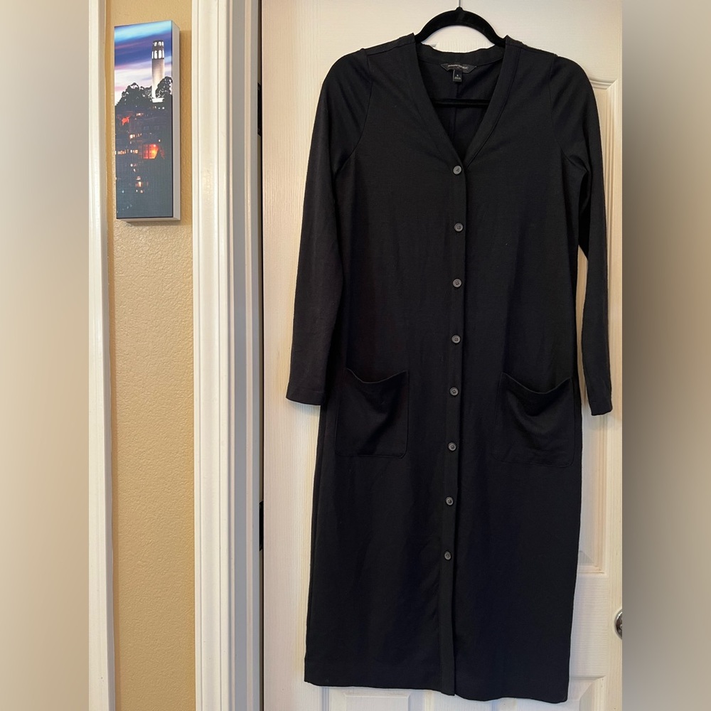 Long cardigan sweater